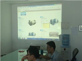 羅德轉子泵與電機廠家進行技術交流 羅德轉子泵與電機廠家進行技術交流