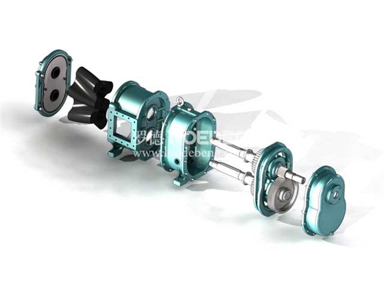 轉(zhuǎn)子泵拆解圖 轉(zhuǎn)子泵拆解圖