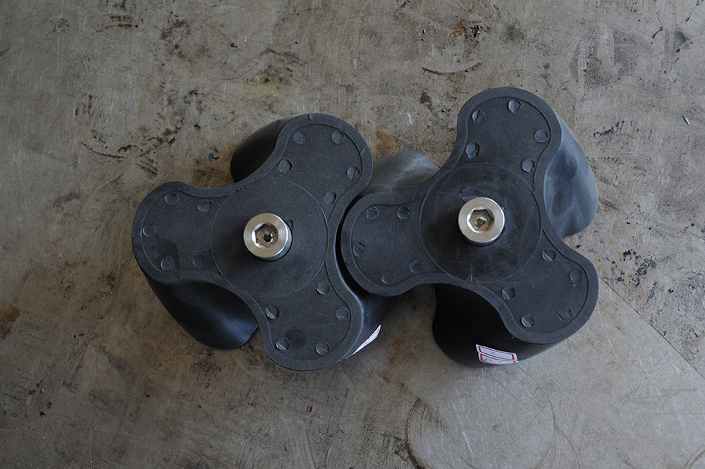 羅德凸輪轉子泵橡膠包覆轉子 羅德凸輪轉子泵橡膠包覆轉子