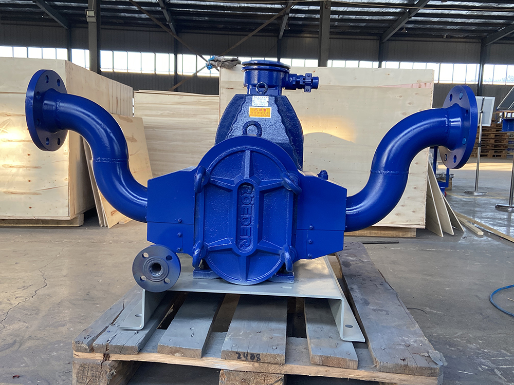 羅德轉子泵裝箱待發貨區